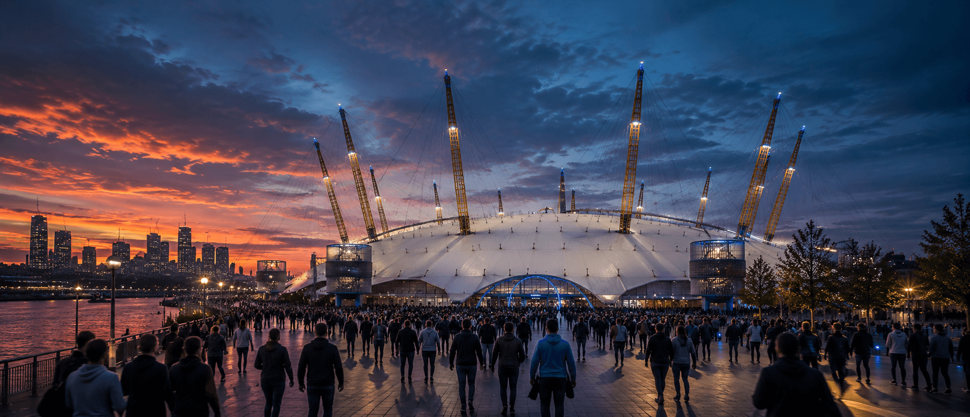 O2 Arena concert chauffeur service