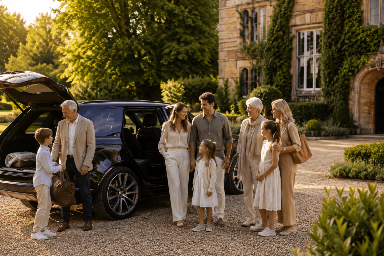 Family Reunions & Gatherings private occasion chauffeur service